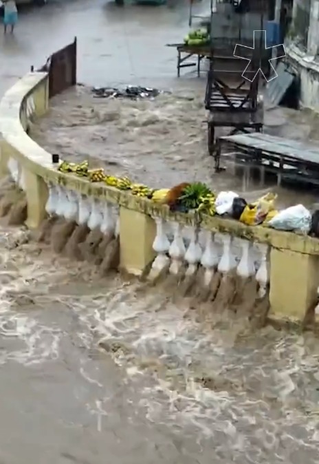 Chuva em Cachoeira por Reprodução/ Redes sociais