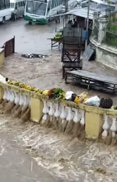 Chuva em Cachoeira por Reprodução/ Redes sociais
