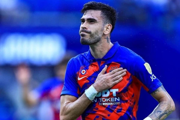 Endrick Parafita foi camisa 10 na base do Bahia por Divulgação