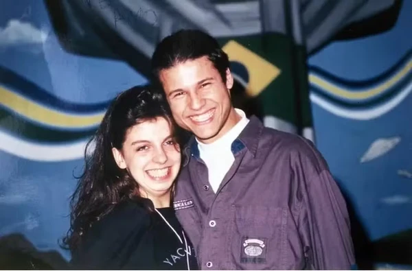 Mirella Zacanini e Dinho, dos Mamonas Assassinas por Reprodução/Instagram