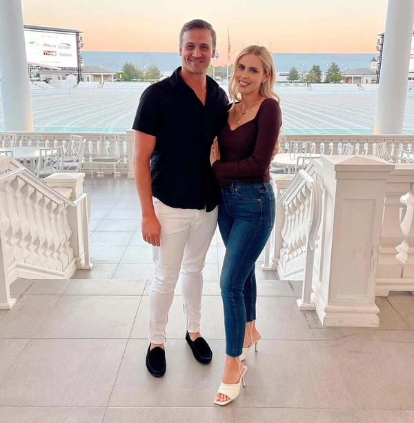 Ryan Lochte com a ex-esposa, Kayla Reid por Reprodução/Instagram