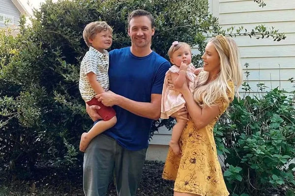 Ryan Lochte com a ex-esposa, Kayla Reid por Reprodução/Instagram