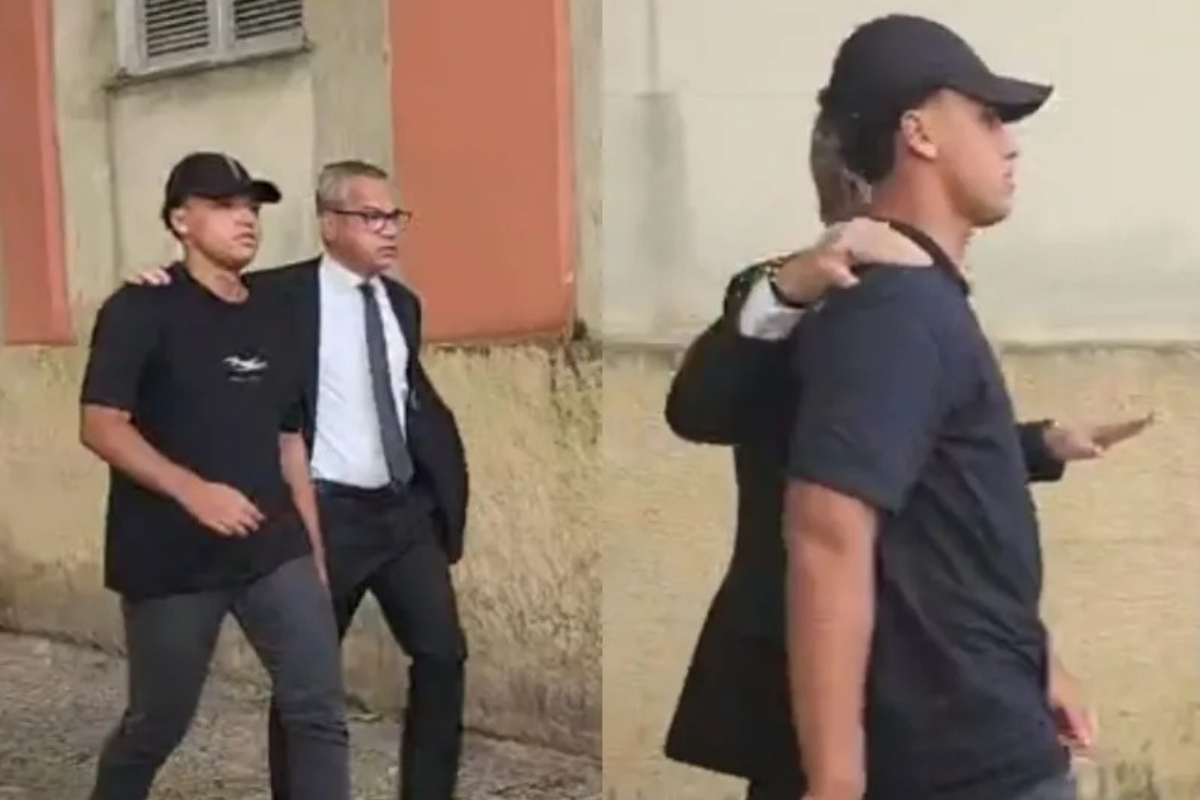 Vitor Hugo Oliveira Simonin se apresentou à polícia por Reprodução