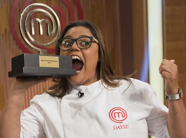 Dayse Paparoto no MasterChef Profissionais por Carlos Reinis/Band