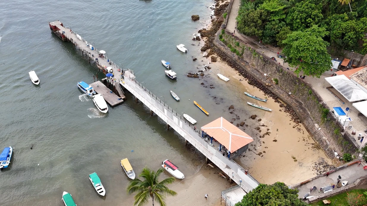 Imagem - Atracadouro de Morro de São Paulo é interditado após danos na estrutura