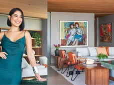 Imagem - Como é a cobertura de 300 m² de Thaynara OG com artesanato maranhense e design contemporâneo