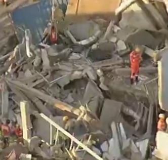 Asilo desaba em Belo Horizonte por Reprodução/TV Globo