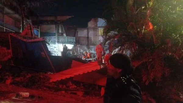 Asilo desaba em Belo Horizonte por Reprodução/TV Globo