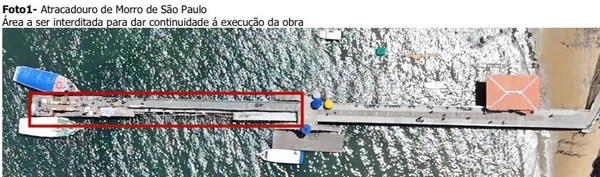 Atracadouro de Morro de São Paulo por Reprodução