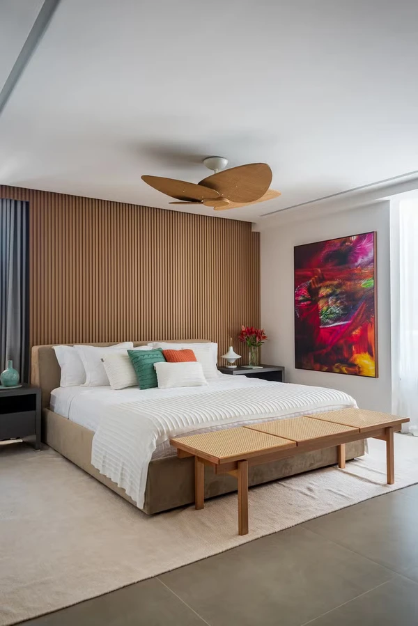 Cobertura de 300 m² de Thaynara OG em São Luís mistura artesanato maranhense, design contemporâneo e amplos espaços para receber amigos por Divulgação/Laura Sá