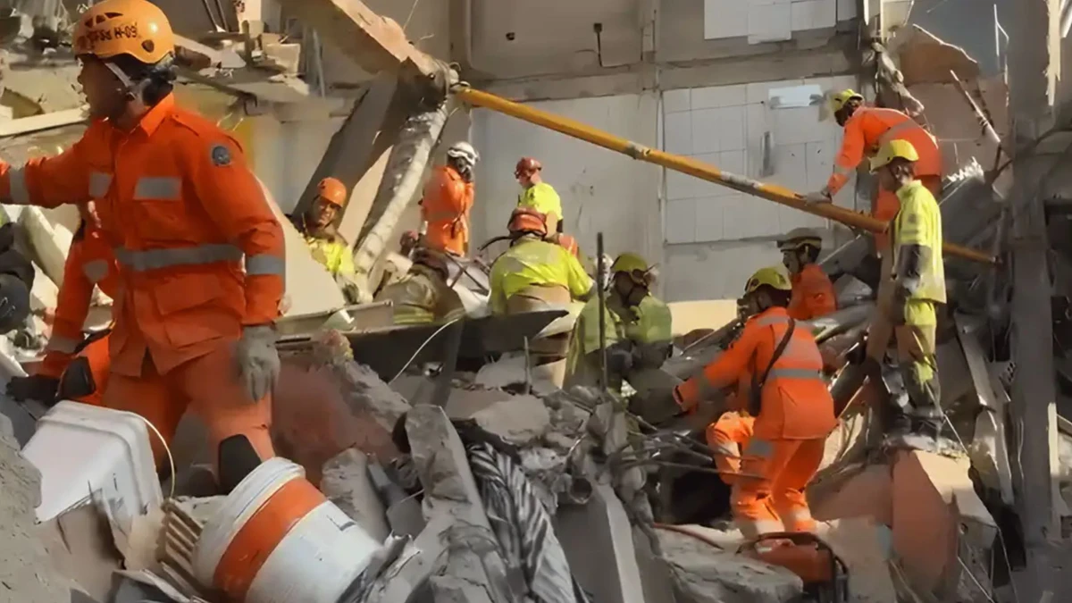 Desabamento em Belo Horizonte