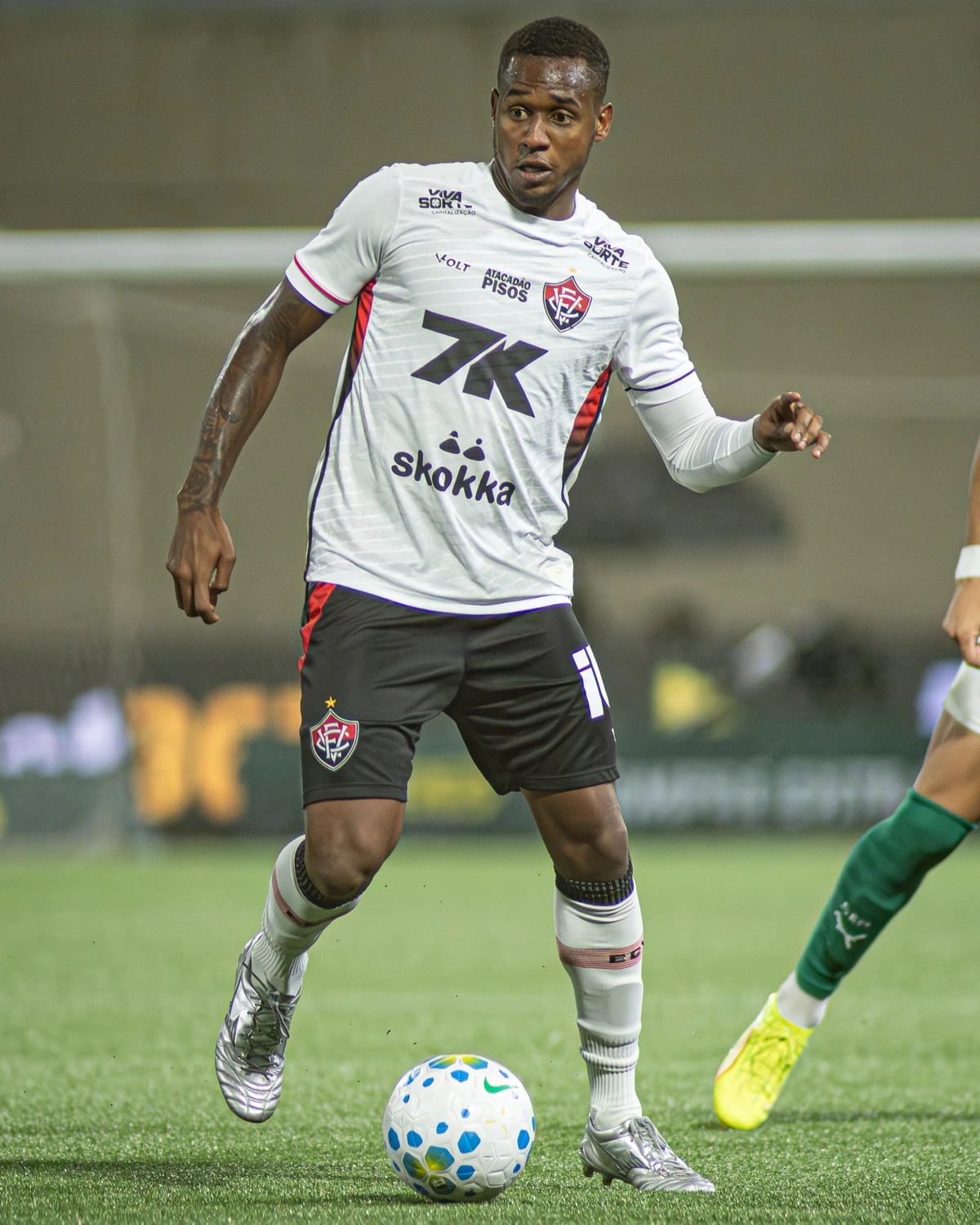 Dudu em ação pelo Vitória por Victor Ferreira/ECV