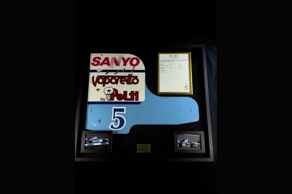 Michael Schumacher – asa traseira usada em corrida na temporada 1994 por Reprodução