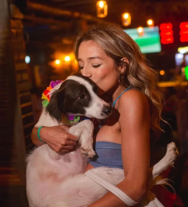 Samira Sagr com Lindolfo por Reprodução/ Instagram