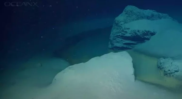 Água desses lagos é extremamente salgada, ela se torna muito mais pesada que o oceano comum ao redor por Reprodução