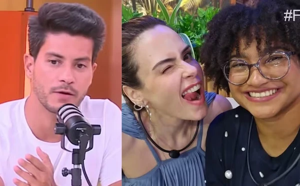 Arthur Aguiar, Ana Paula e Milena