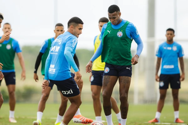 Bahia faz último treino antes de enfrentar o Vitória