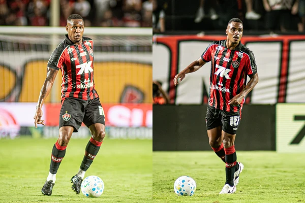 Dudu e Caíque Gonçalves desfalcam o Vitória contra o Bahia