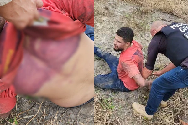 Motorista de aplicativo foi encontrado com as mãos amarradas e com sinais de agressão física