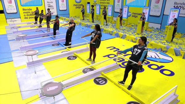 Prova do Líder de resistência do BBB 26 por Reprodução/TV Globo