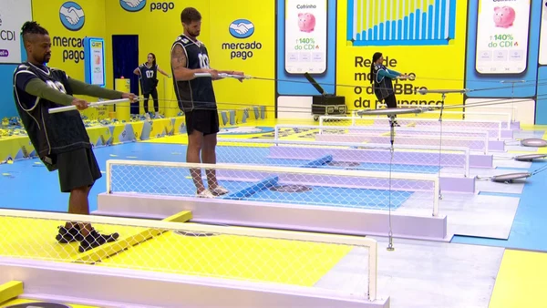 Prova do Líder de resistência do BBB 26 por Reprodução/TV Globo