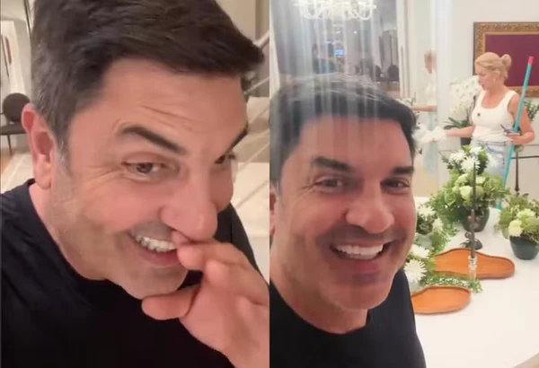 Ana Hickmann e Edu Guedes preparam festa de aniversário de Alezinho em casa por Reprodução