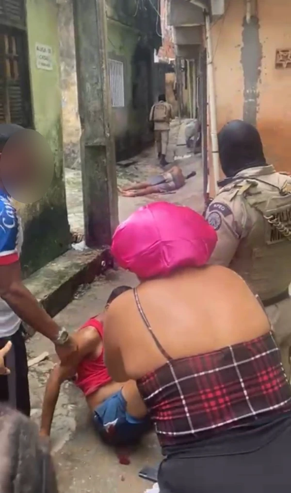 Dois homens foram baleados durante confronto com a PM em Macaúbas por Reprodução/ Redes sociais