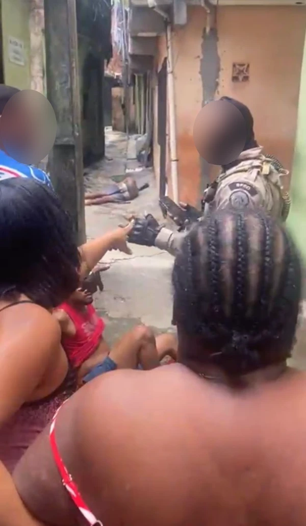 Dois homens foram baleados durante confronto com a PM em Macaúbas por Reprodução/ Redes sociais