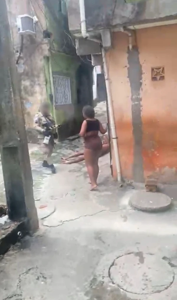 Dois homens foram baleados durante confronto com a PM em Macaúbas por Reprodução/ Redes sociais