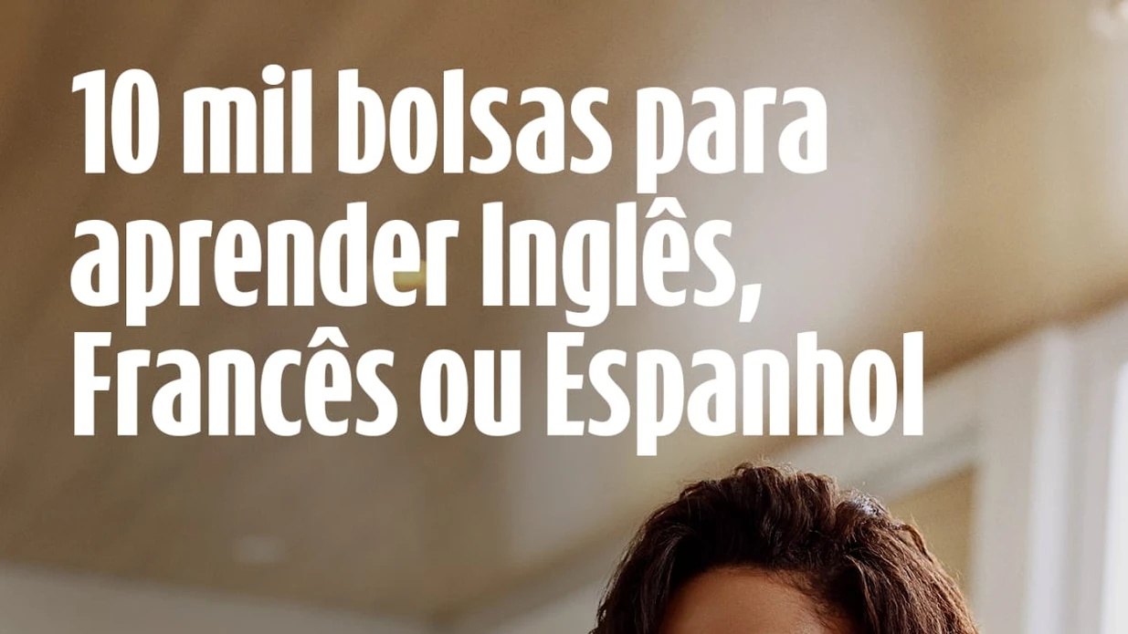 Imagem - Santander Fala Mundo oferece 10 mil bolsas gratuitas para aprender inglês, espanhol e francês