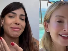 Imagem - Tays Reis chora ao revelar atitude de Claudia Leitte: ‘Sem palavras’