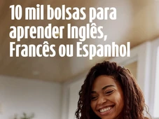 Imagem - Santander Fala Mundo oferece 10 mil bolsas gratuitas para aprender inglês, espanhol e francês