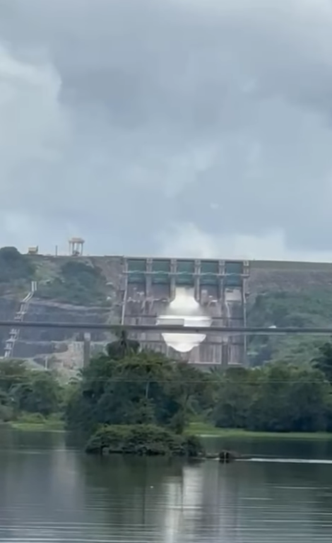 Comportas da Usina de Pedra do Cavalo são abertas após chuvas intensas no Recôncavo por Reprodução