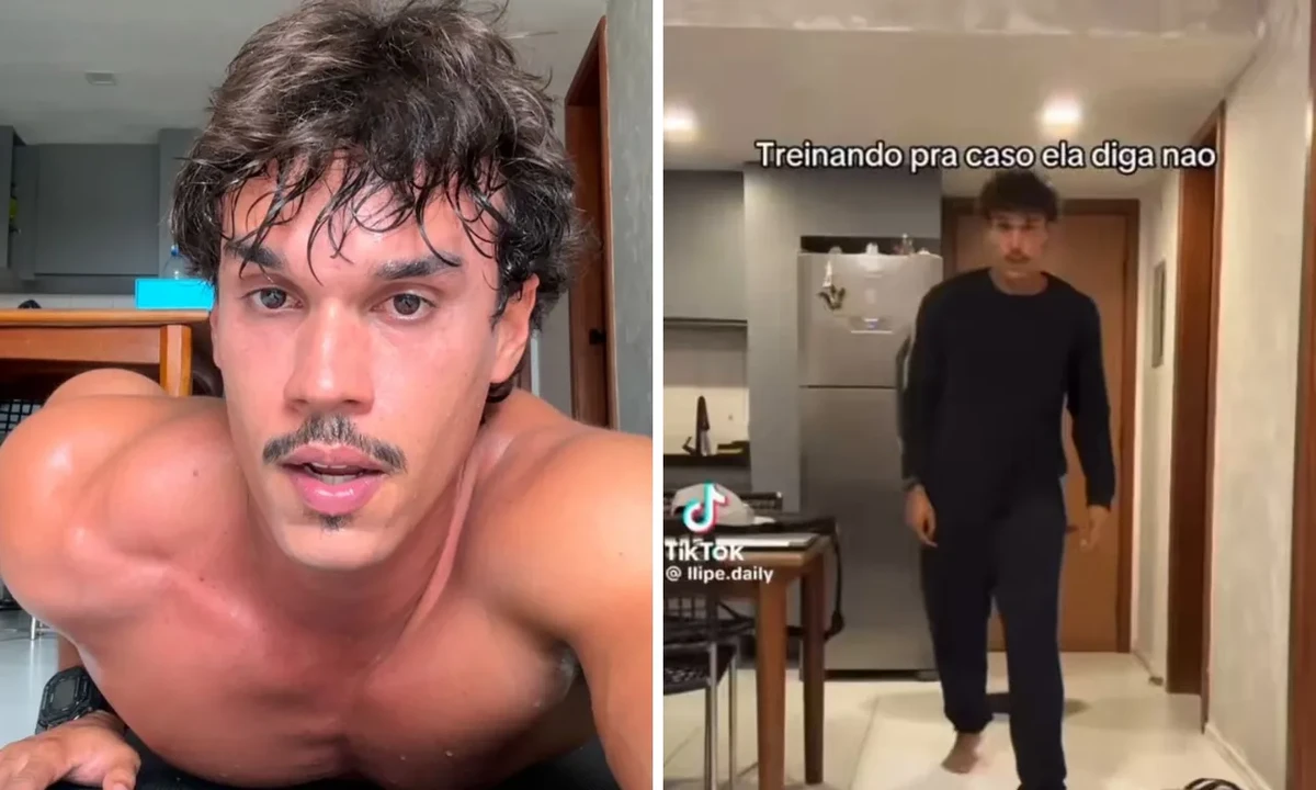 Influenciador baiano é criticado por incitar violência contra mulher por Reprodução/Redes Sociais 