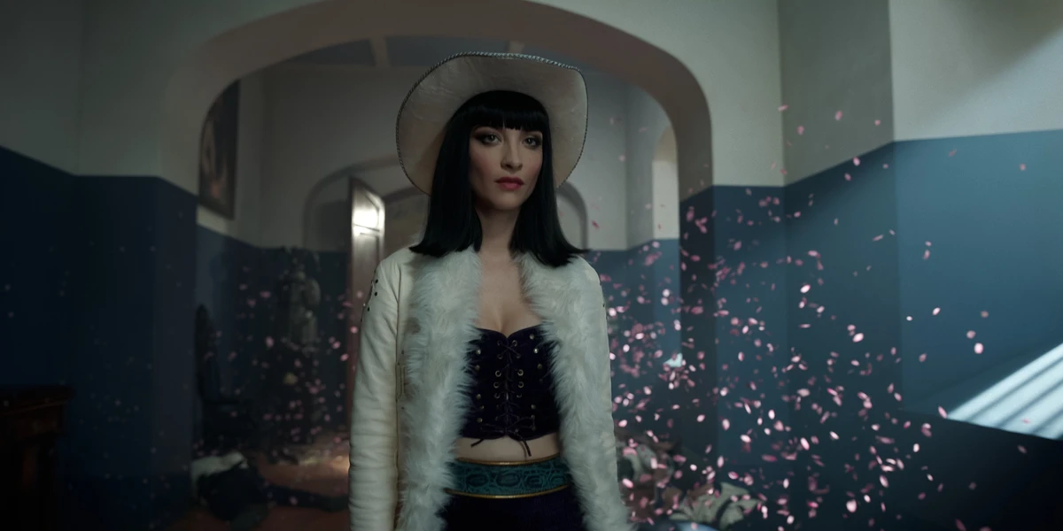 Miss All Sunday (Lera Abova) na série de One Piece por Divulgação/Netflix