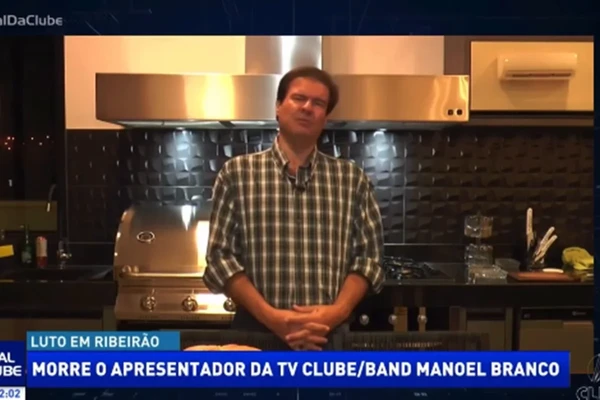 Morre de apresentador Manoel Branco por Reprodução/Redes Sociais 