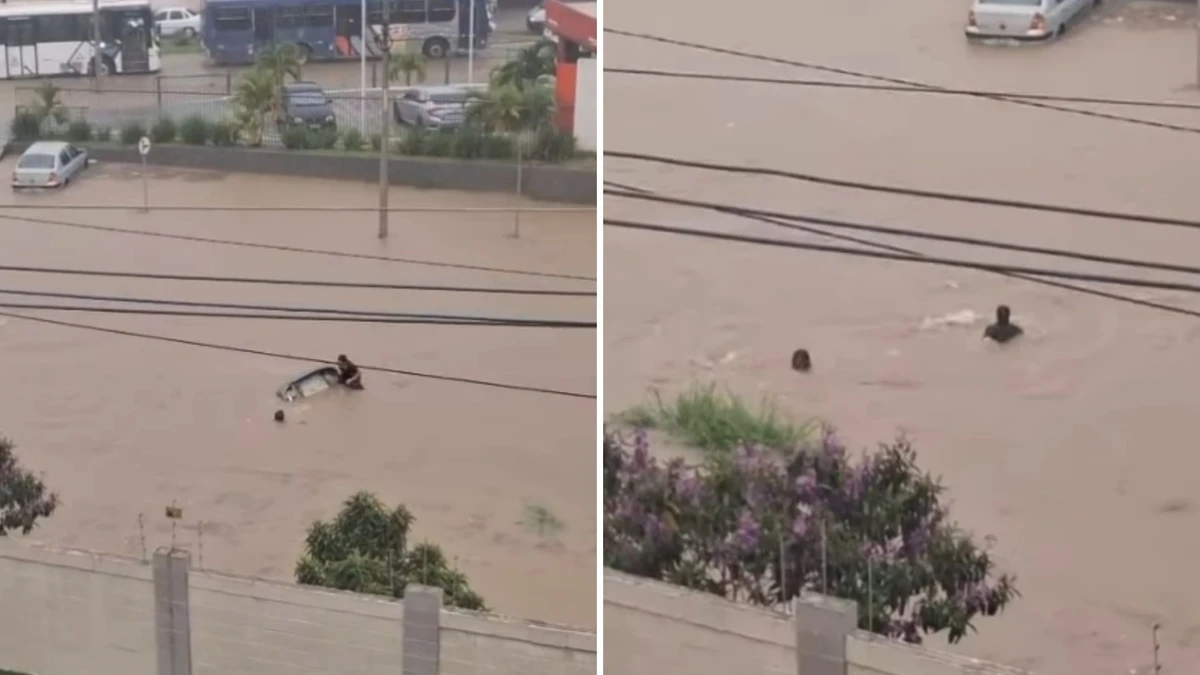Mulher desaparece após enxurrada em Vitória da Conquista