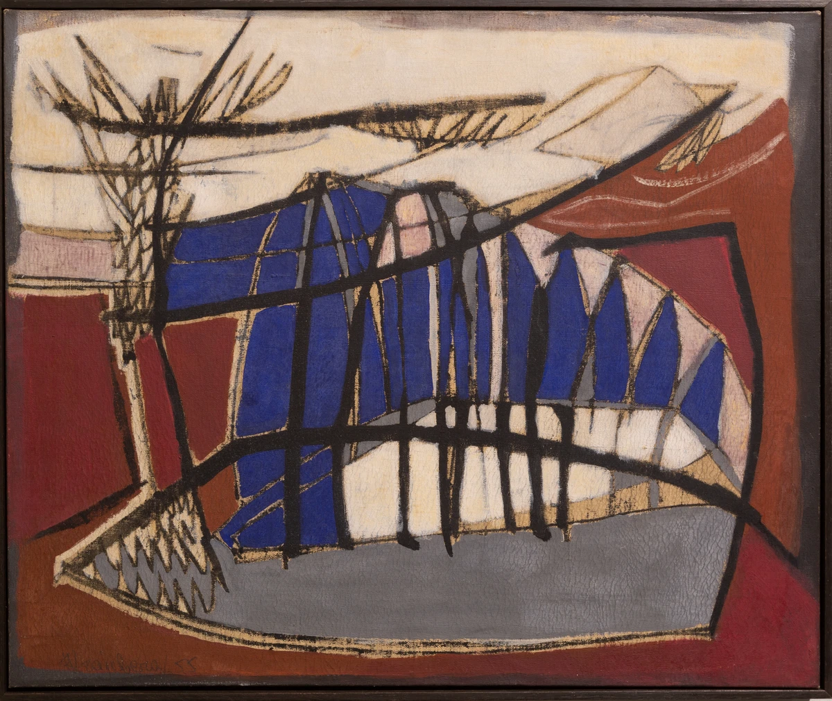 Obra de Frans Krajcberg por divulgação