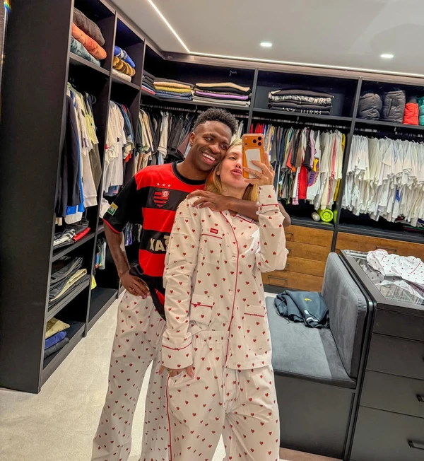 Virginia Fonseca e Vini Jr. por Reprodução