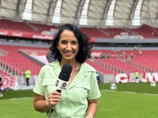 Imagem - Jornalista de afiliada da Globo é xingada por torcedor durante transmissão ao vivo