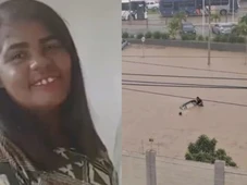 Imagem - Bombeiros seguem buscas por mulher arrastada por enxurrada na Bahia