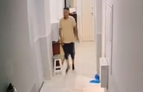 Hóspede enforca, chuta e tenta estuprar funcionária de hotel; vídeo mostra agressão por Reprodução / RPC