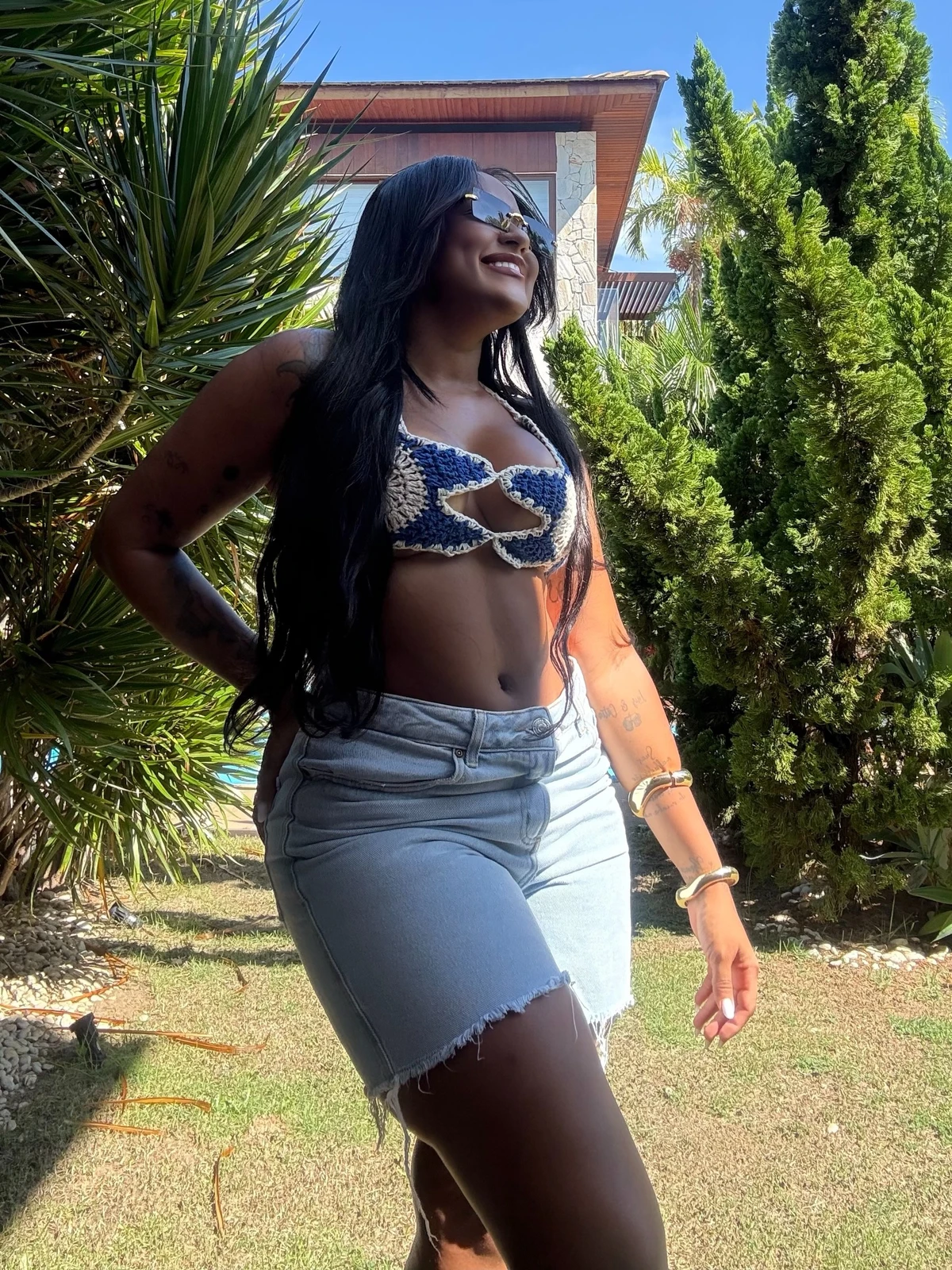 Influenciadora Naay Lins por Reprodução/Instagram