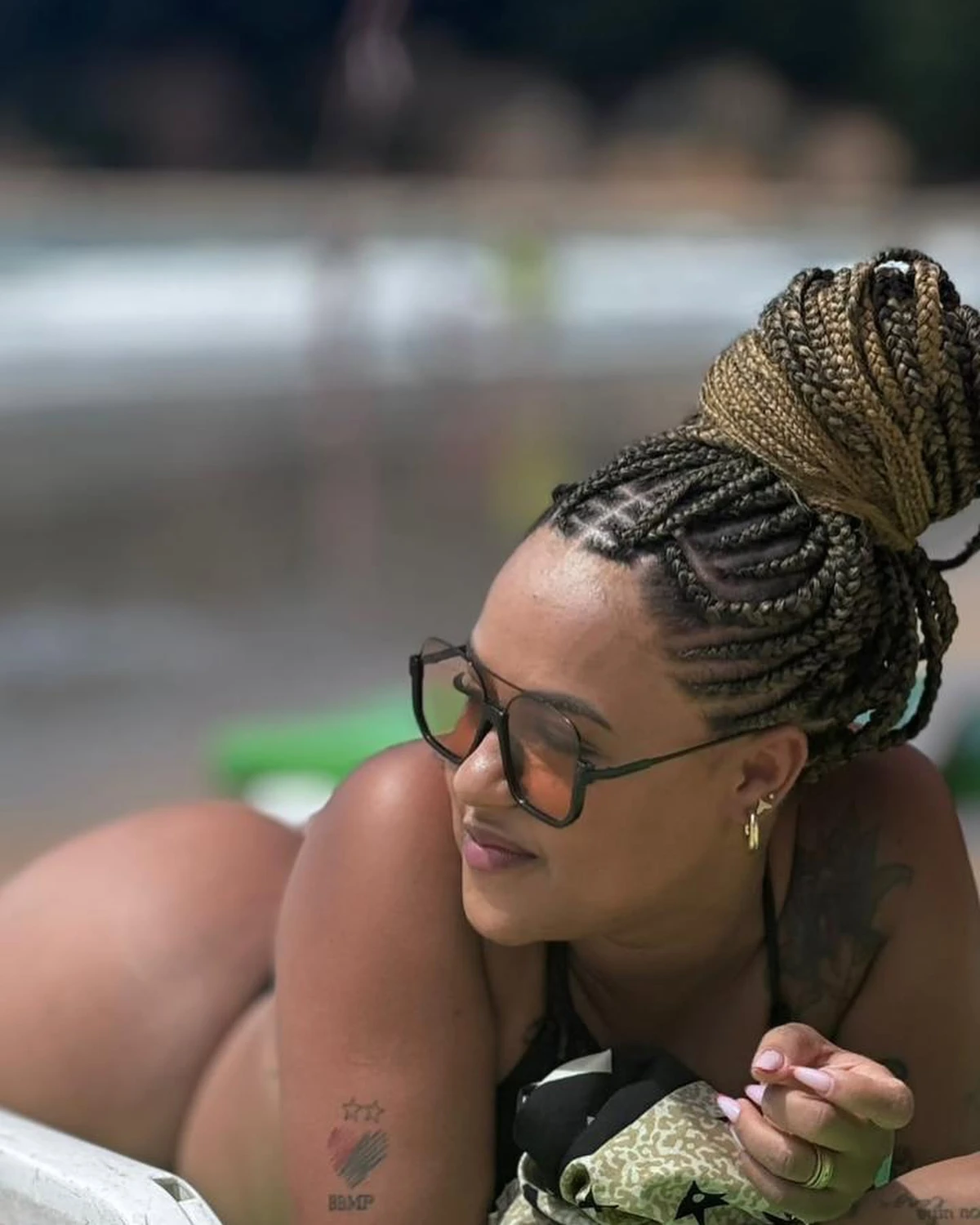 Influenciadora Naay Lins por Reprodução/Instagram