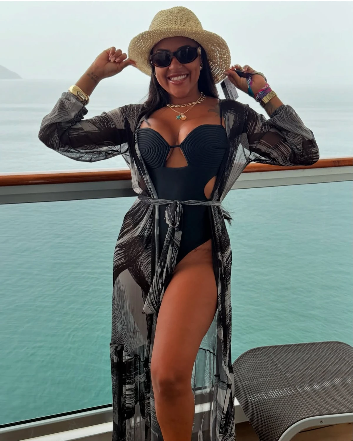 Influenciadora Naay Lins por Reprodução/Instagram