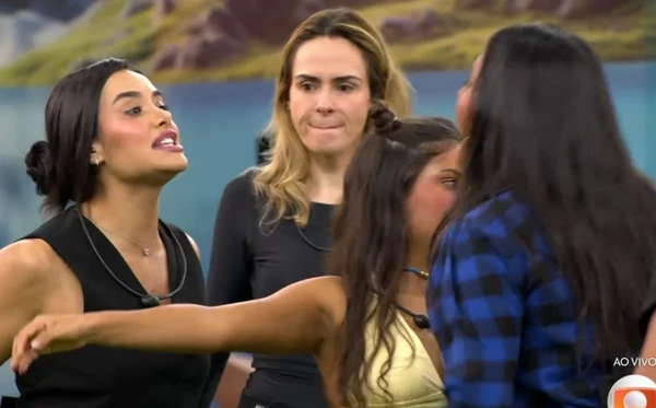 Jordana e Chaiany protagonizaram barraco no Sincerão