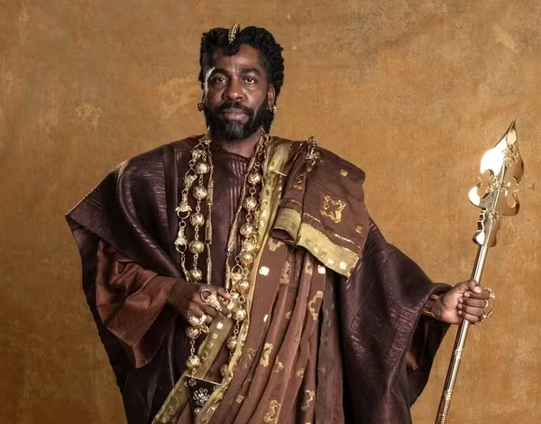 Lázaro Ramos como Jendal na novela 'A Nobreza do Amor' por  Divulgação/Globo