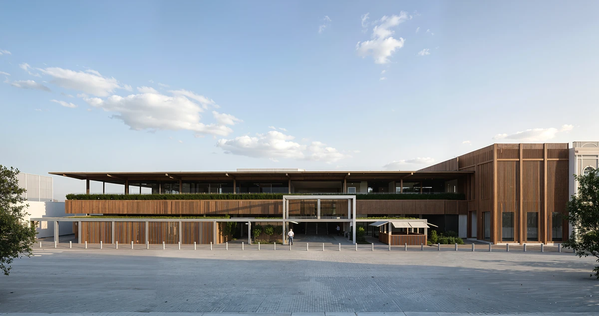 Projeto de estação do metrô no Campo Grande