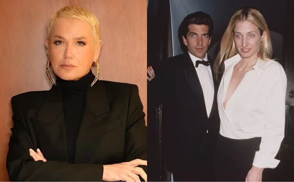 Xuxa relembra encontro com John Kennedy Jr. antes do romance dele com Carolyn Bessette