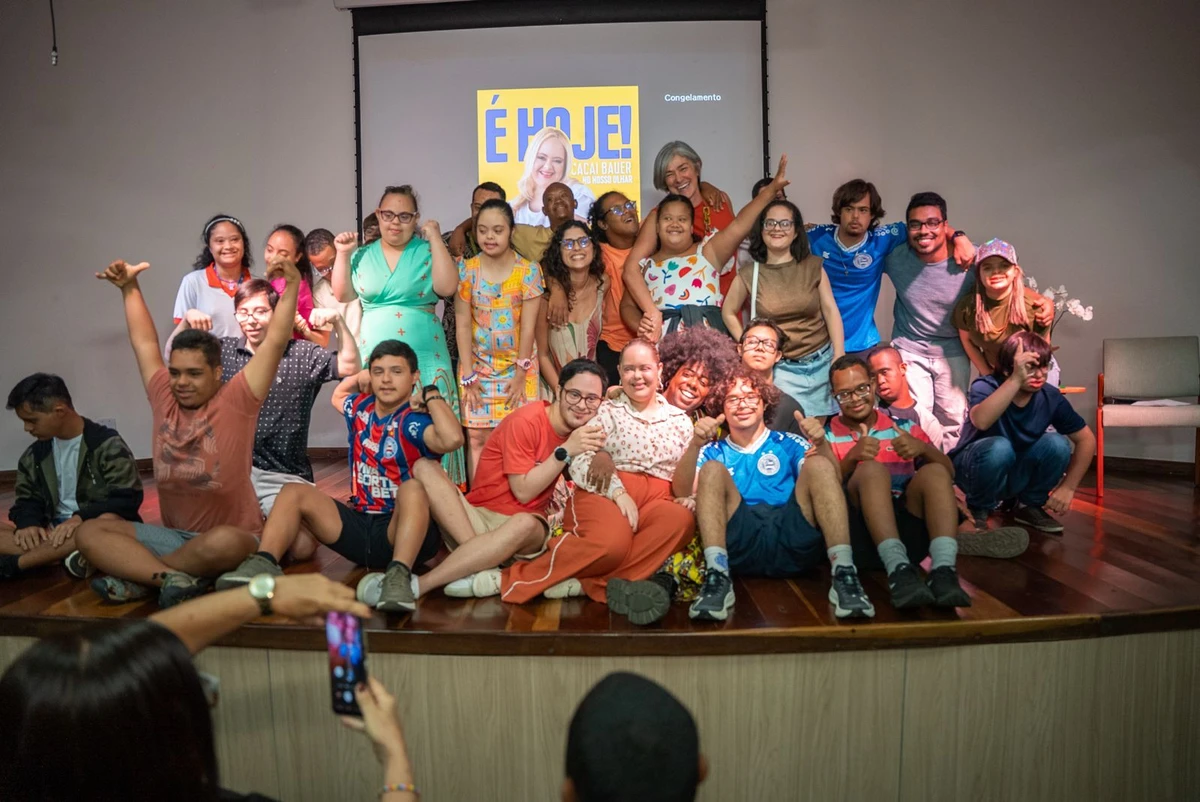 A mostra marca a estreia de dois curtas-metragens criados e protagonizados por 40 jovens com Síndrome de Down